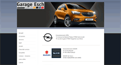 Desktop Screenshot of garage-esch.eu